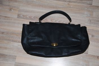sac de cour en simili cuir noir liberty