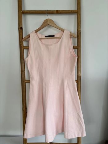 Robe sans manche rose pale Zara taille L
