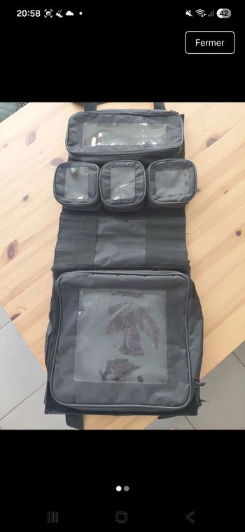 Grande Sacoche atilolou pour transport scrapbooking en tres bon état