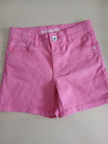 Short d ete fille en coton taille 8 ans marque inextenso