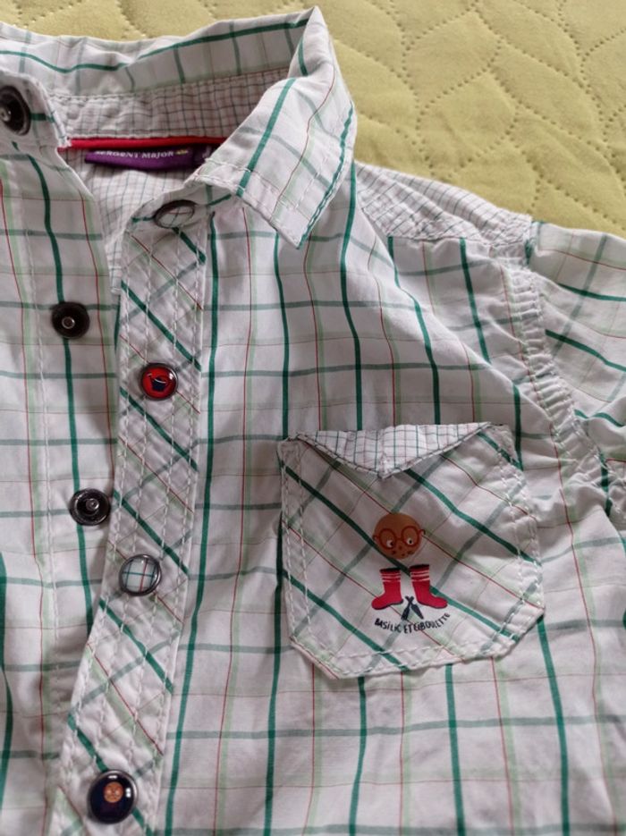 Chemise sgm jardinier 18 mois - photo numéro 2
