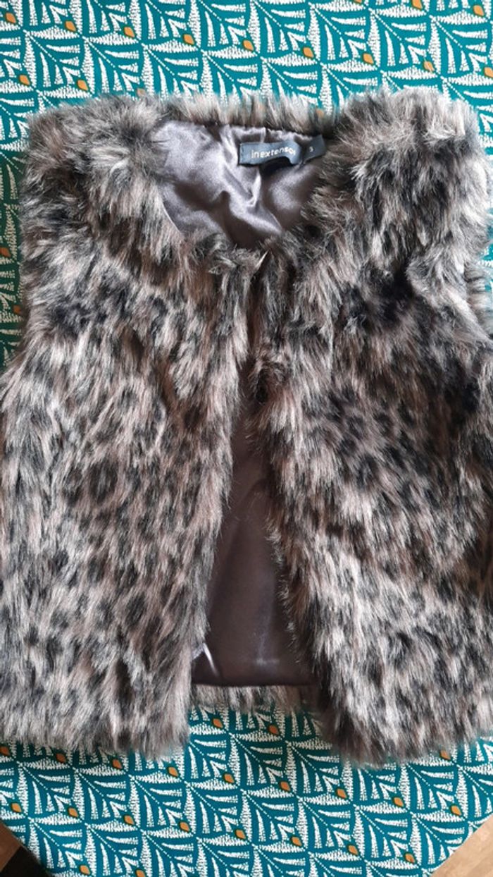 Gilet sans manches fille