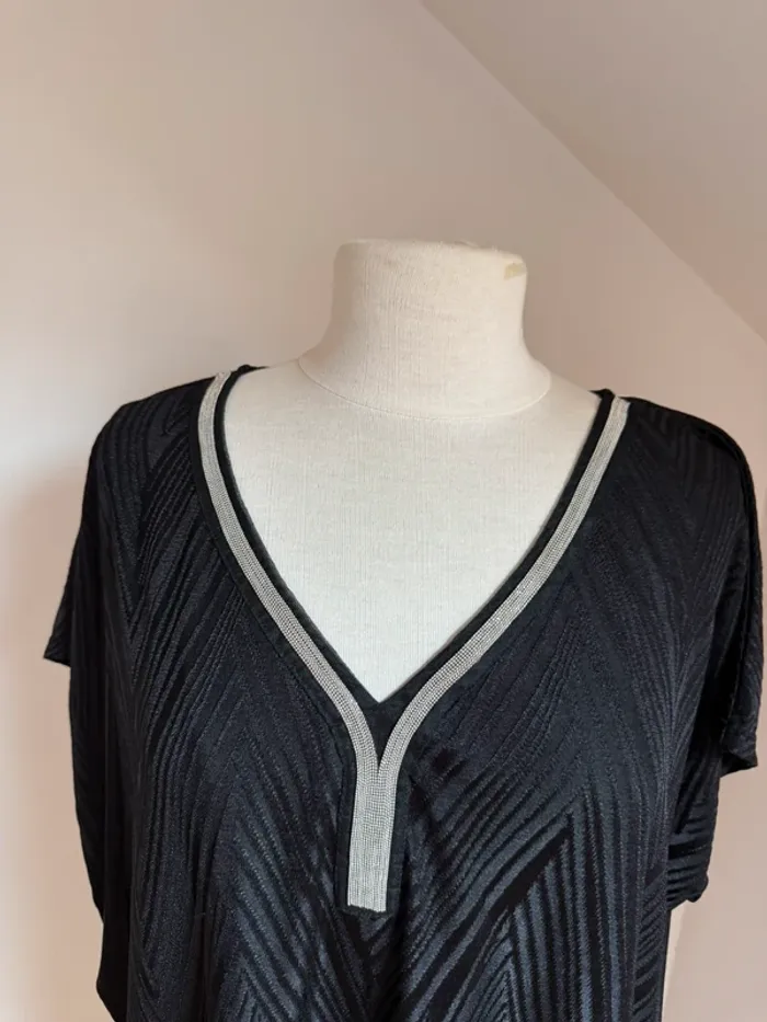 Superbe blouse chic Modavista fluide 50 52 - photo numéro 2