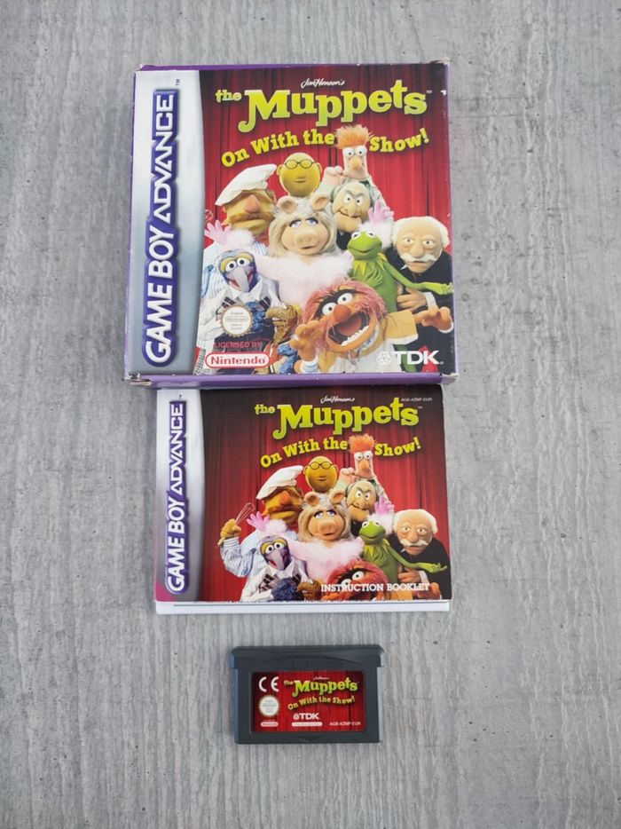 Jeu muppets show gba game boy advance - photo numéro 2