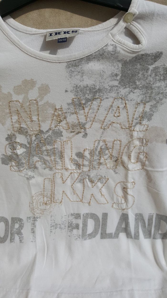 Tee shirt IKKS 12 ans - photo numéro 2