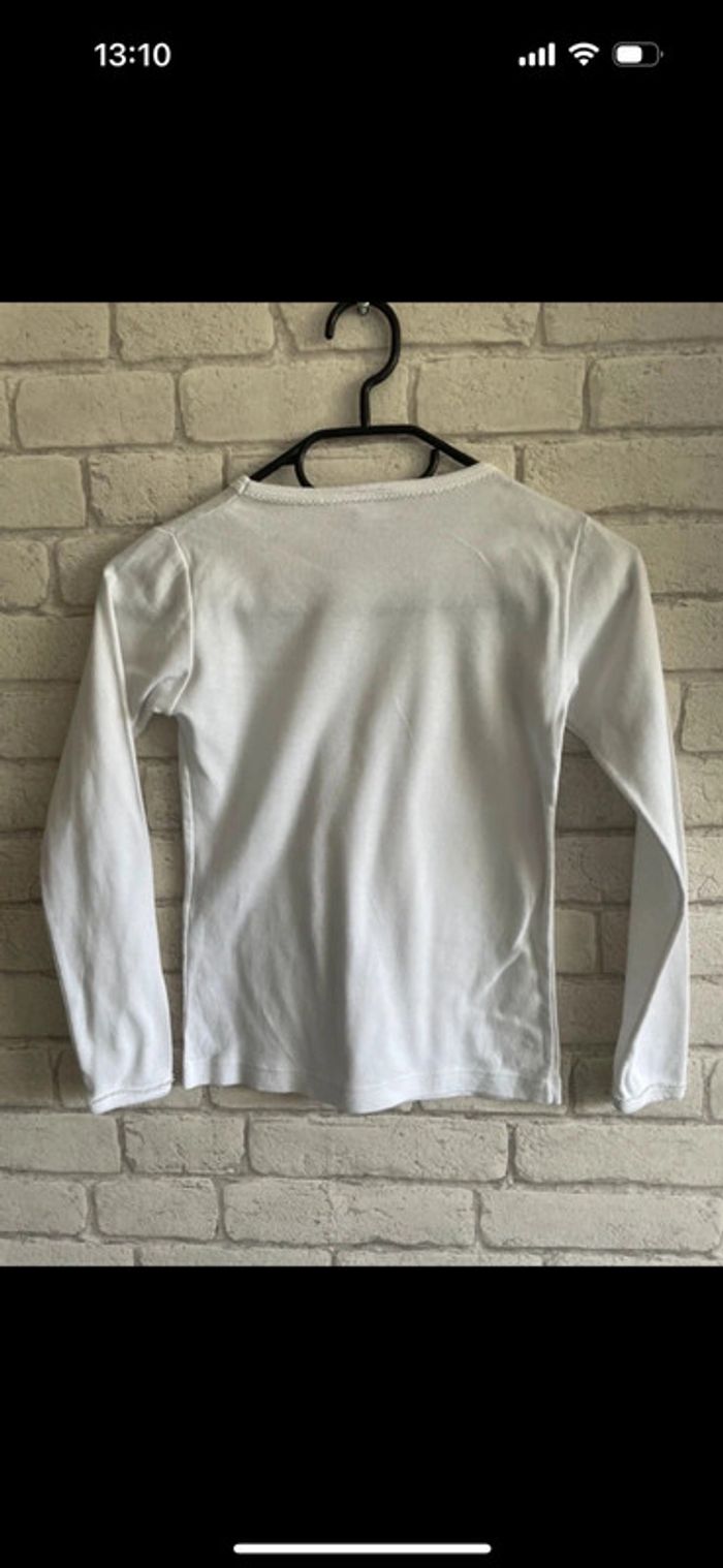 Tee shirt petit bateau taille 10 ans - photo numéro 2