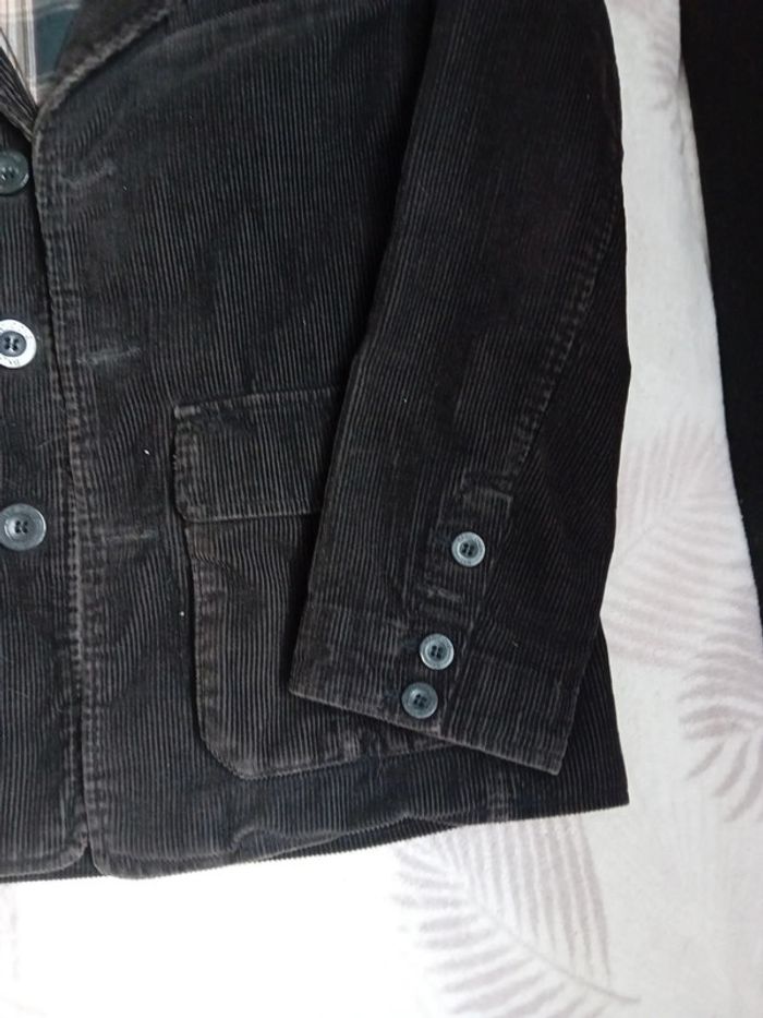 Veste Velour Marron 10 ans Basic One - photo numéro 3