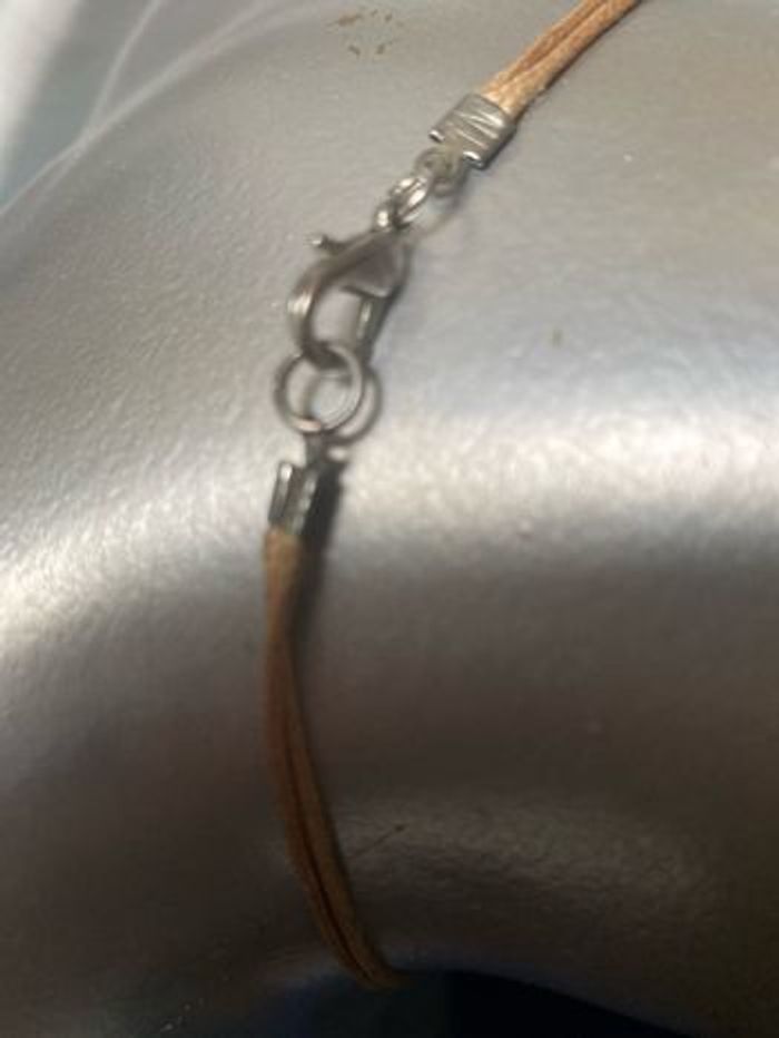 Joli collier Oeil de chat hibou chouette - photo numéro 9