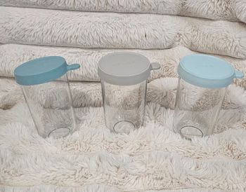 Lot de 2 grands pots en verre Béaba 400ml