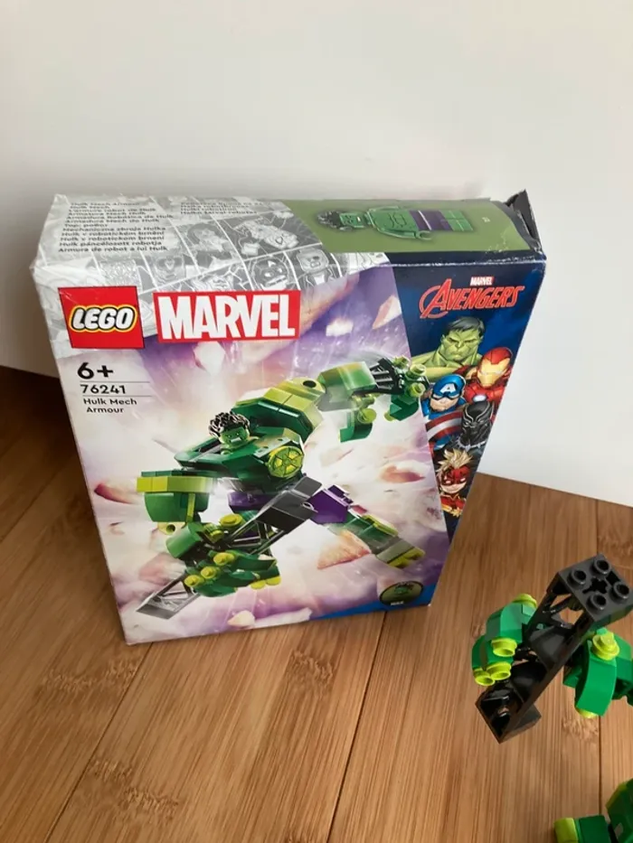 Complet - 76241 Marvel L’Armure Robot de Hulk, Figurine Avengers, Super-Héros à Collectionner - photo numéro 6