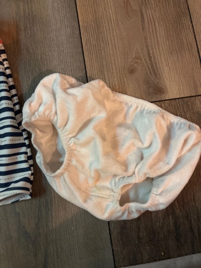 Maillot de bain fille avec couche intégrée 9/12mois Archimede - photo numéro 2
