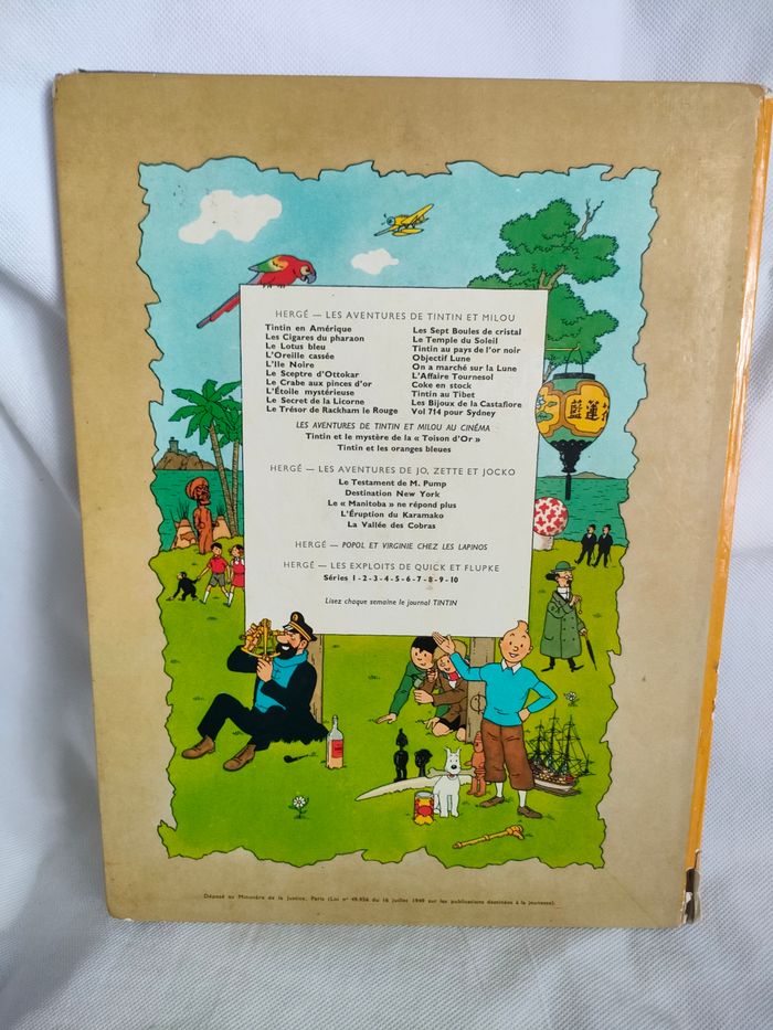 Bande dessinée Tintin Les bijoux de la Castafiore - photo numéro 2