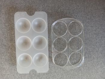 Lot de 2 porte-oeufs rangement support à oeufs