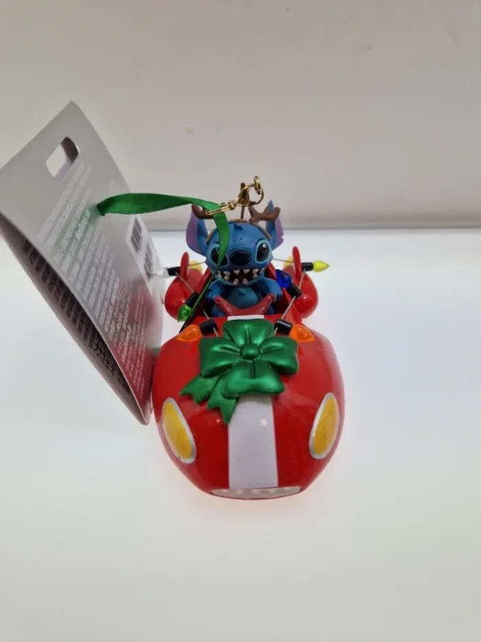 D171- Disney Stitch Spaceship Festive Hanging Ornament - photo numéro 2