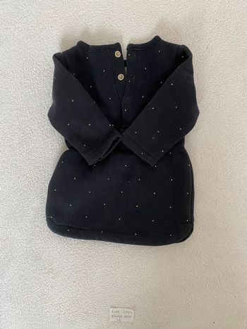 Robe molletonné 1 mois