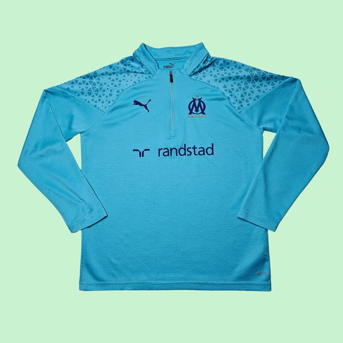 OM Olympique de Marseille – Sweat d’entraînement PUMA original – 11/12 ans (152 cm)