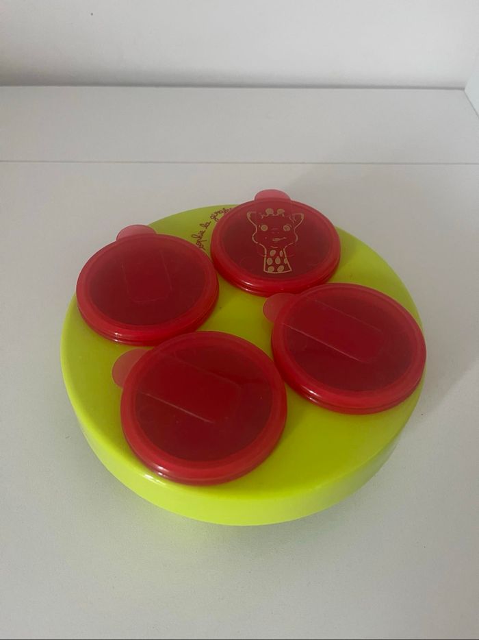 Petits pots bébé Sophie la girafe