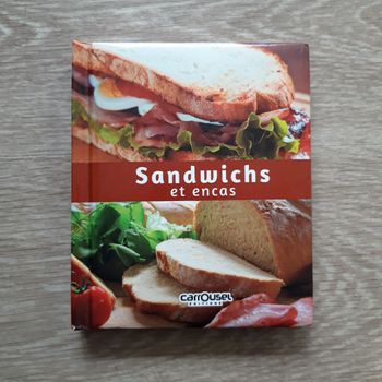 Livre recettes Sandwichs et encas