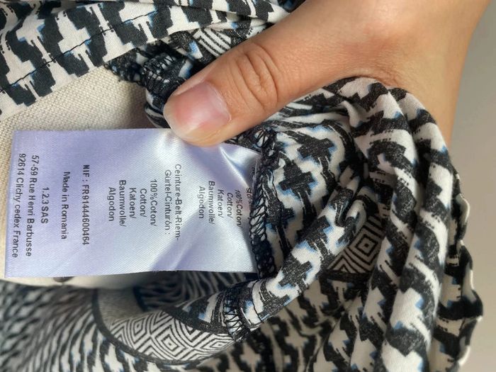 Robe 1.2.3 à motif géométrique – sans manches - photo numéro 9