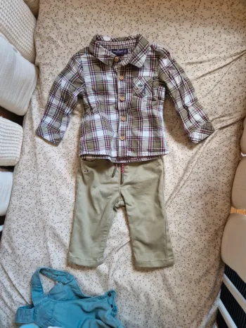 Ensemble 6-9 mois sergent major