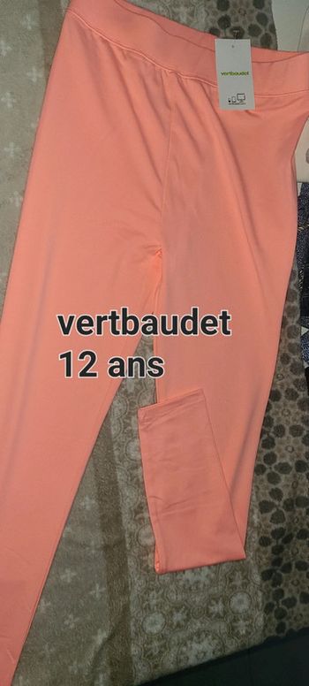 Leggings sport fille 12 ans neuf vertbaudet