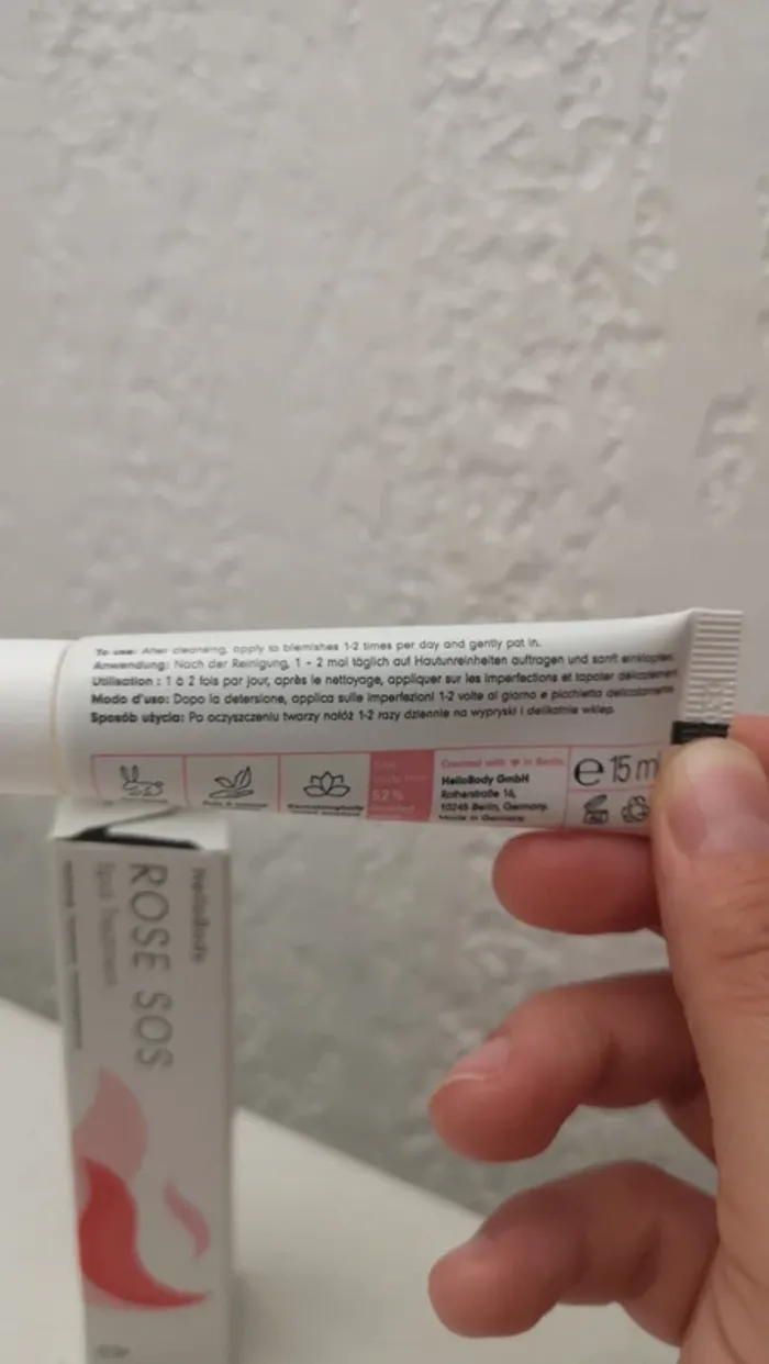 Traitement anti boutons rose SOS Hellobody - photo numéro 2