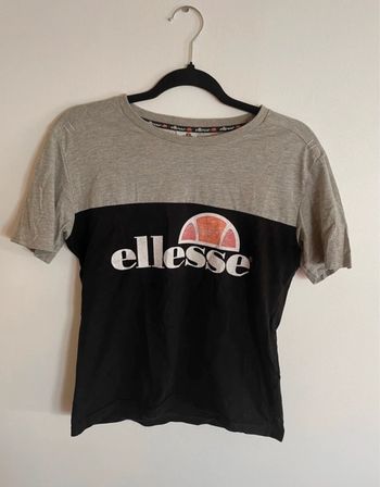 T-shirt Ellesse gris et noir