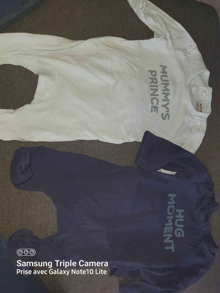 Lot 2 pyjama T1 été