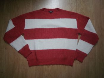 Joli pull rayé Femme/Jeune Femme Taille S