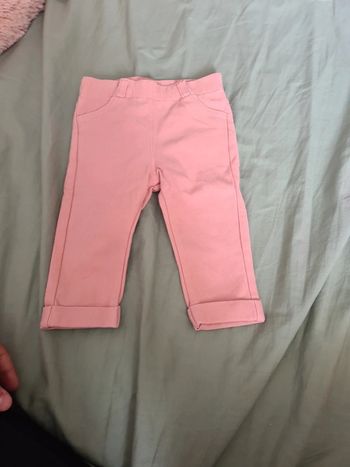 Legging rose 6 mois