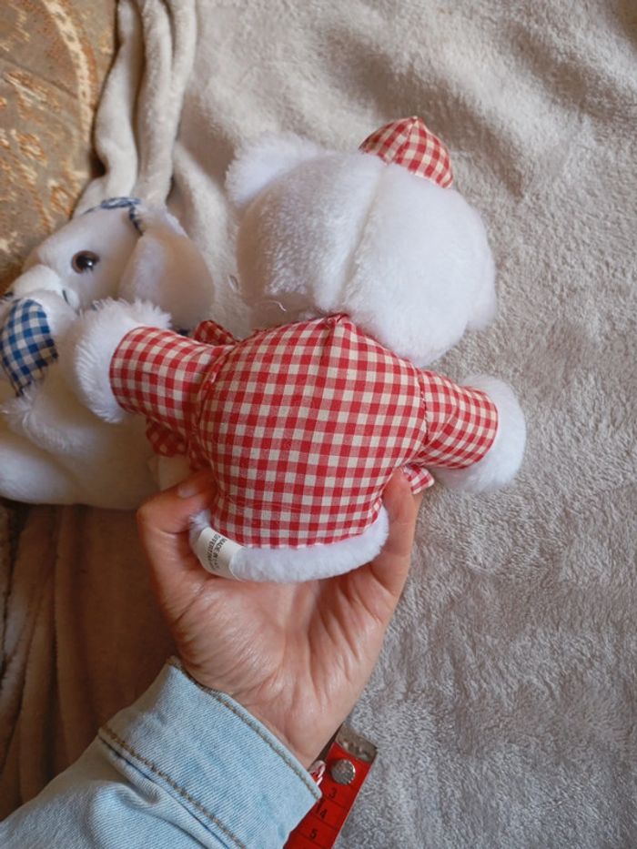 Lot 2 peluches ourson - photo numéro 4