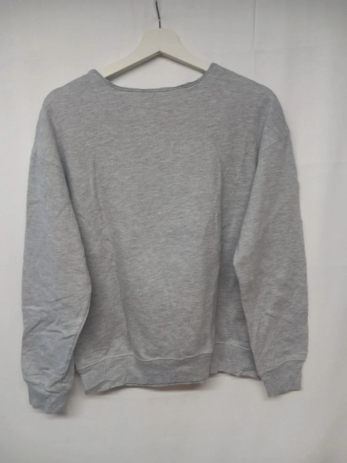 Pull/Sweat Vintage Gris imprimé - photo numéro 3
