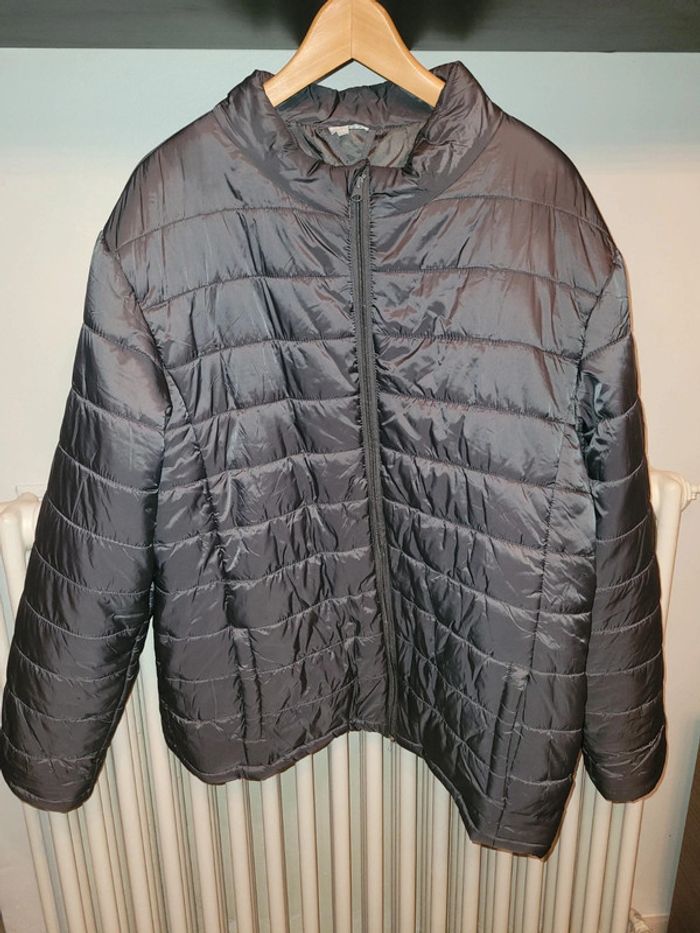Veste doudoune homme grise