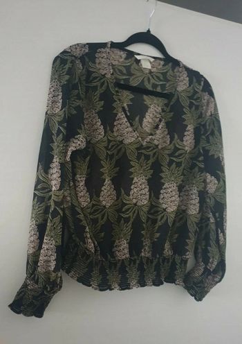 Blouse voile M