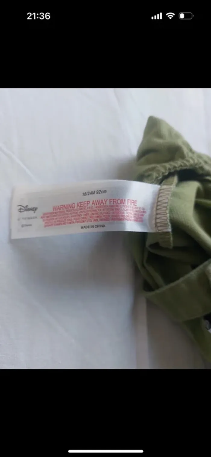 Salopette Disney Primark taille 18 - 24 mois/ - photo numéro 4