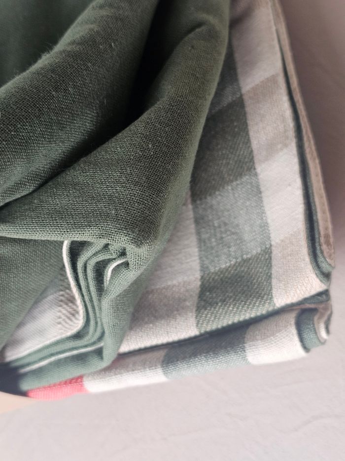 Nappe rectangle 100% coton bio neuf - photo numéro 4