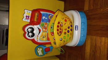 jeu dinette : caisse  pèse légumes et fruits  Baby market bilingue de CHICCO