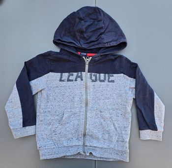 Pull sweat zippé à capuche 5 ans garçon kiabi 