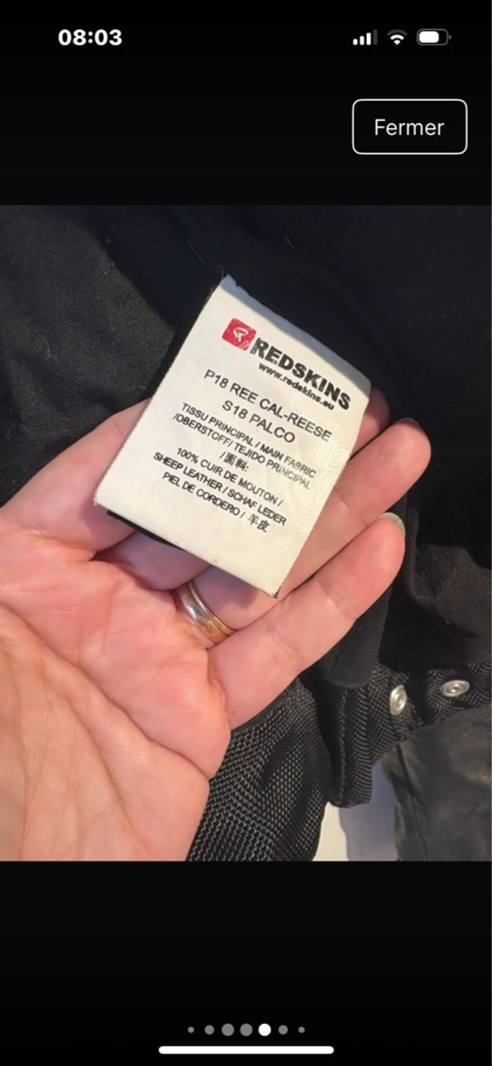 Veste cuir - photo numéro 3