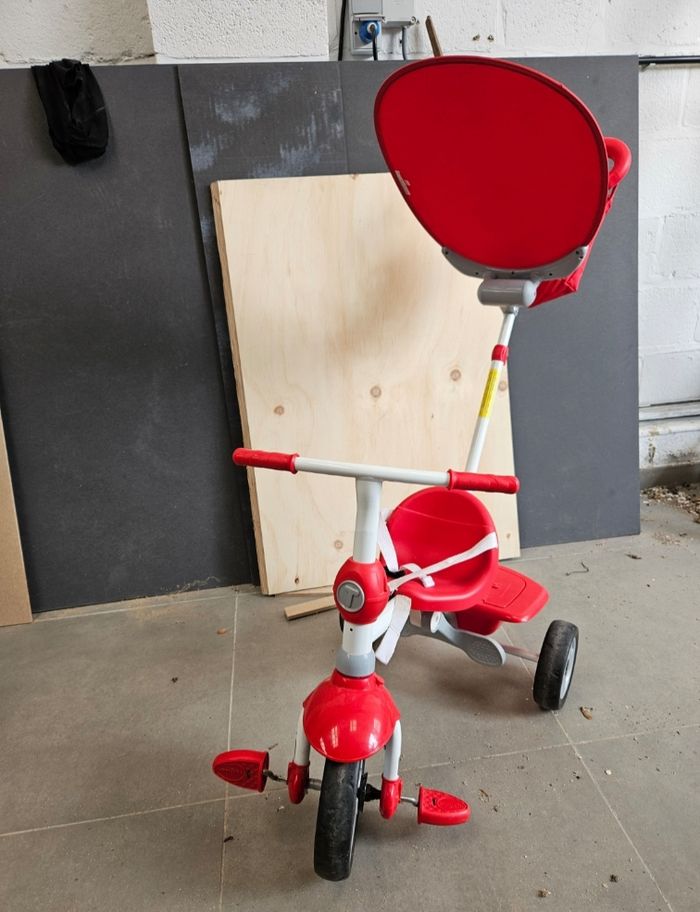 smarTrike Tricycle 3 en 1 Zip Go rouge - photo numéro 2