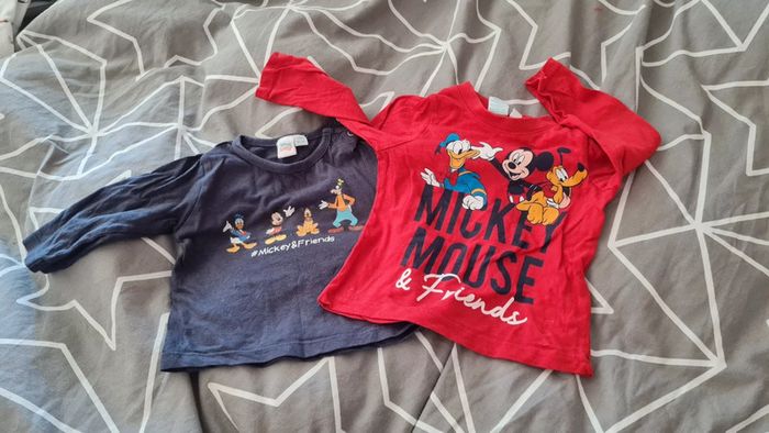 Lot 2 Tee-shirt manches longues