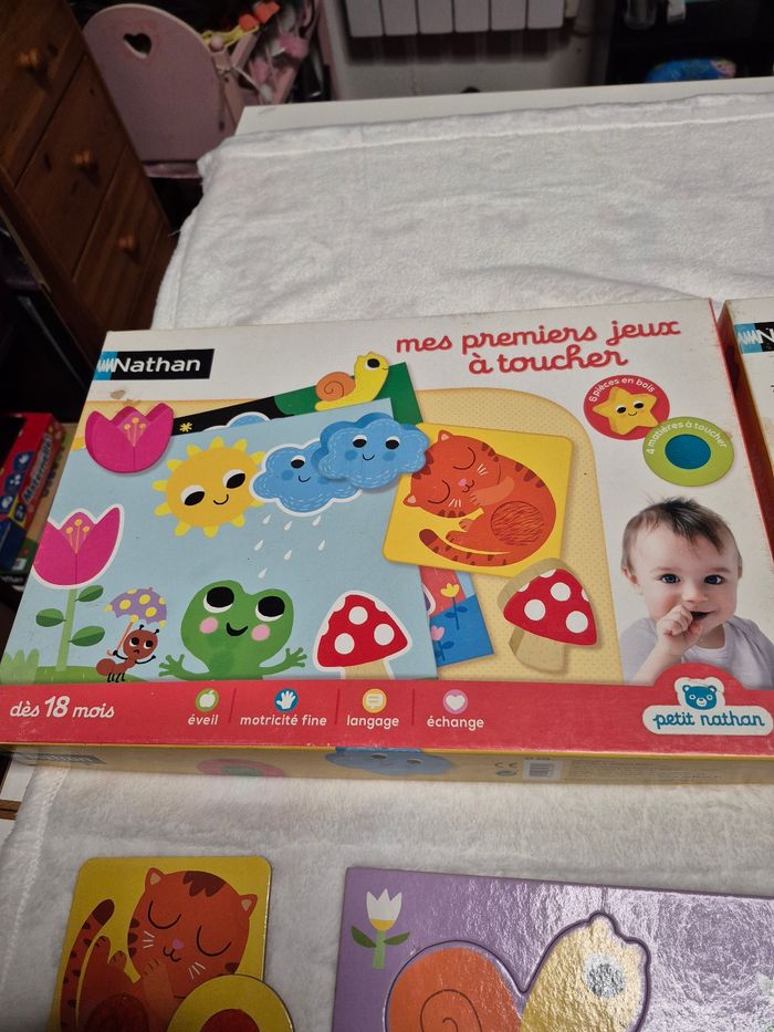Boîte mes 1ers jeux à toucher - photo numéro 2