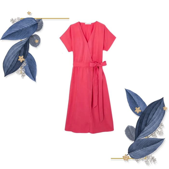Robe midi porte feuille - photo numéro 2