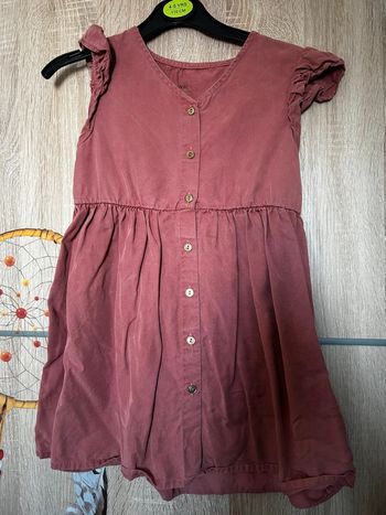 Robe à jeans rose