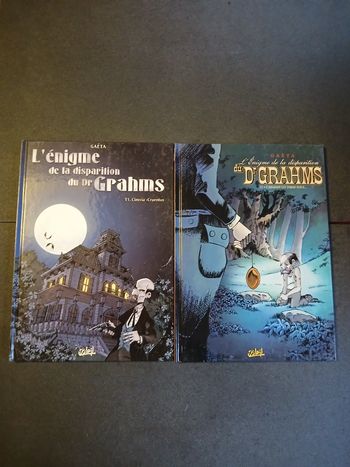 Lot de 2 bd Dr grahms 1 et 2,EO