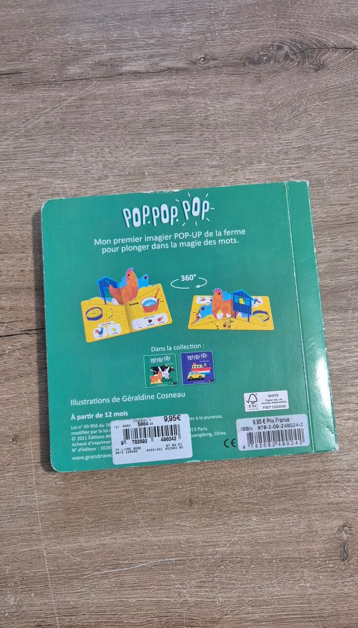 Livre imagier Pop up : La ferme - photo numéro 7