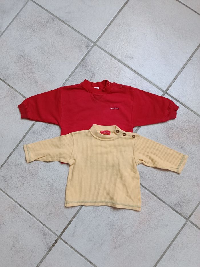 Pull et haut manches longues