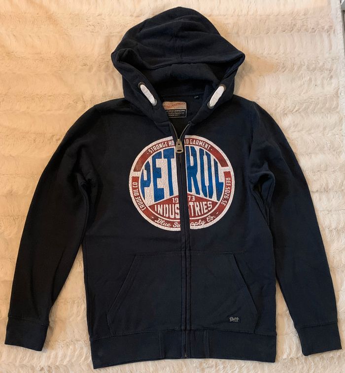 Sweat zippé à capuche Pétrol Industries taille 164 (16 ans) excellent état