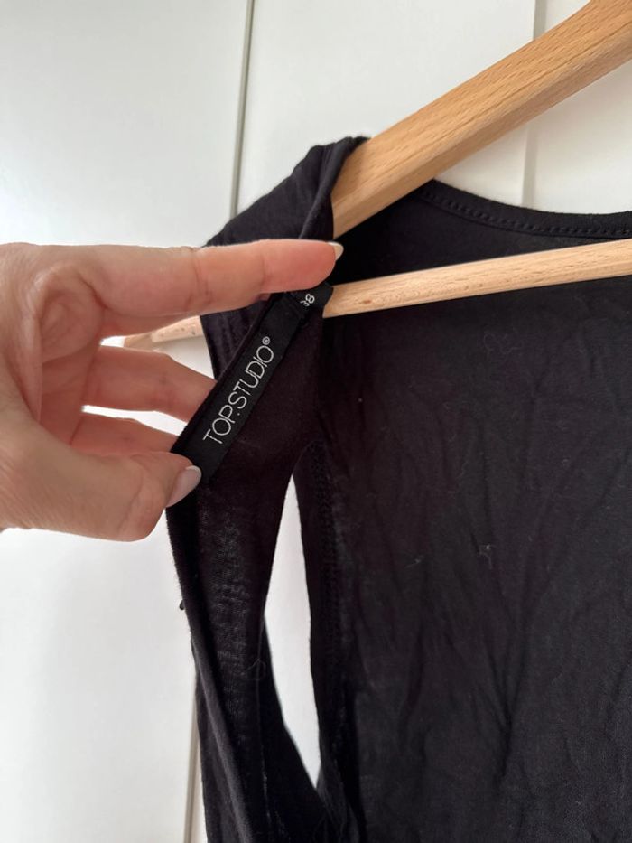 Robe dos nu noir légère - photo numéro 8