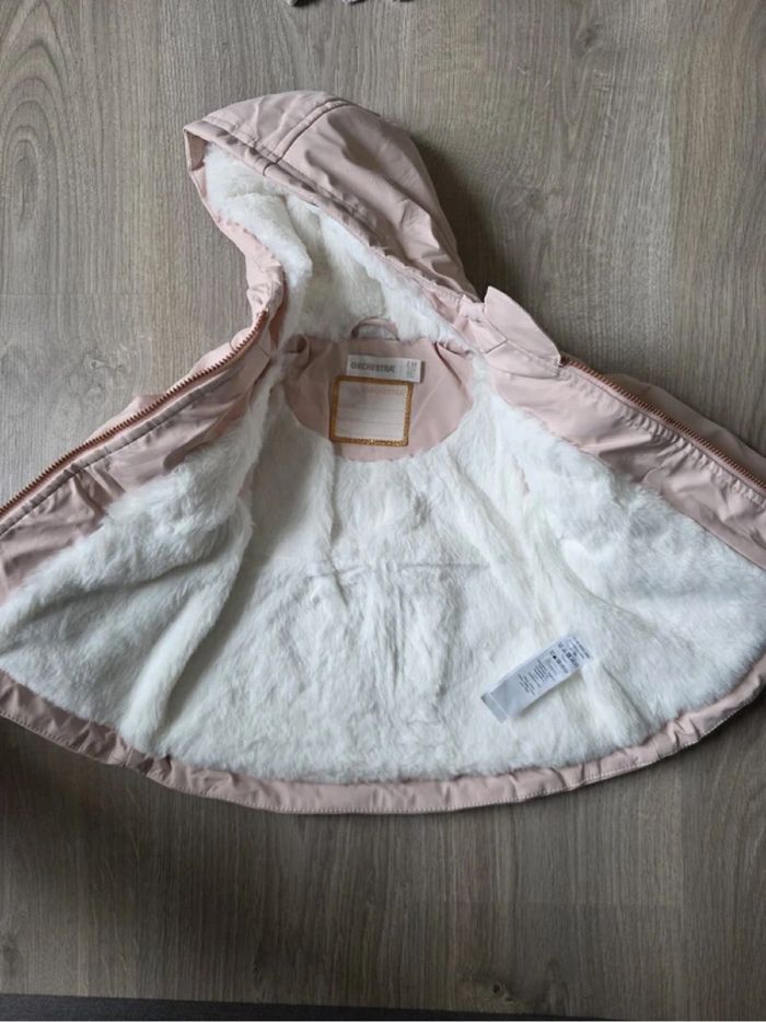 Parka rose deperlante - photo numéro 3